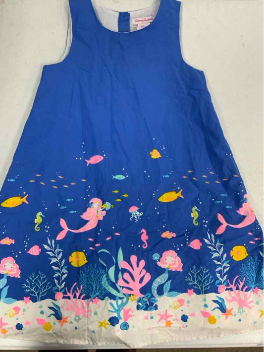 Tommy Bahama (C) Blue Youth Size 8 Girls CasualDress