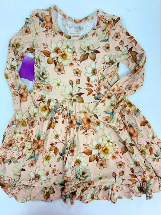 Posh Peanut (A) Pink Toddler Size 4T Girls CasualDress