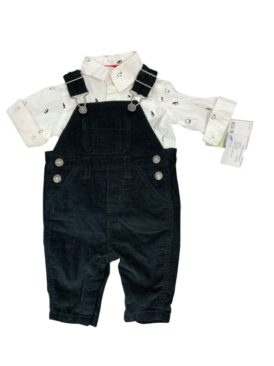 Carters (C) Black Infant Size 3 MO Boys 2PC Casual