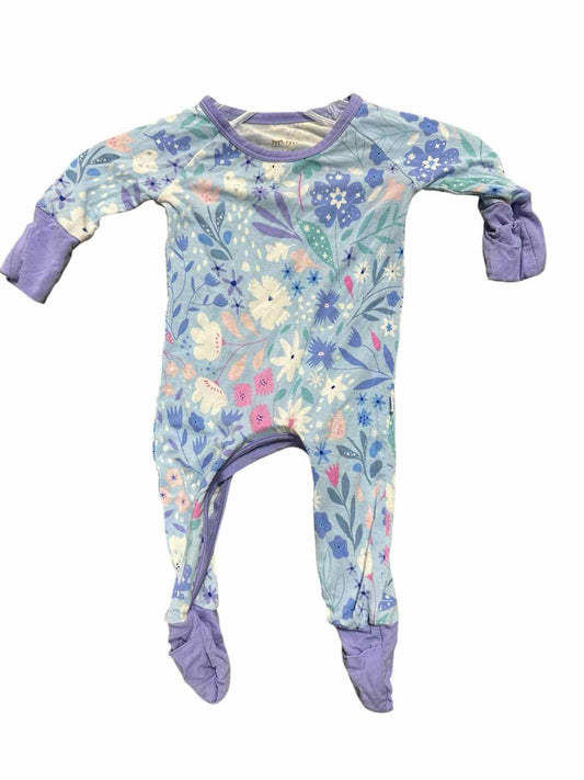 Little Sleepies (A) Purple Infant Size NB Girls 1PCSleepwear