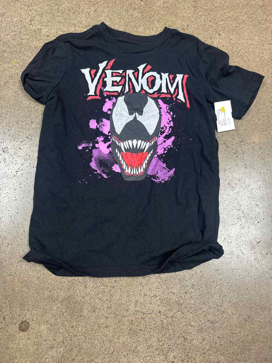 Marvel (D) Black Youth Size 7 Boys SSTop