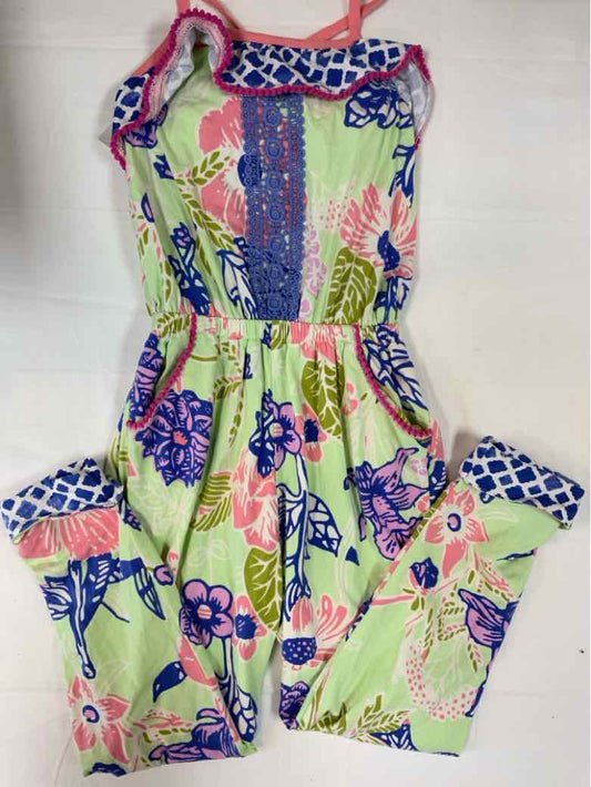 Matilda Jane (AA) Green Youth Size 6 Girls CasualRomper