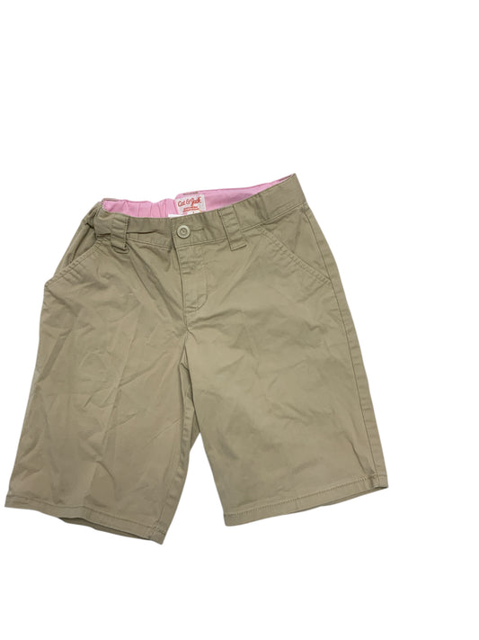 Cat and Jack (D) Khaki Youth Size 8 Girls UniformShorts