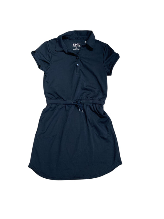 Izod (C) Navy Youth Size 10 Girls UniformDress