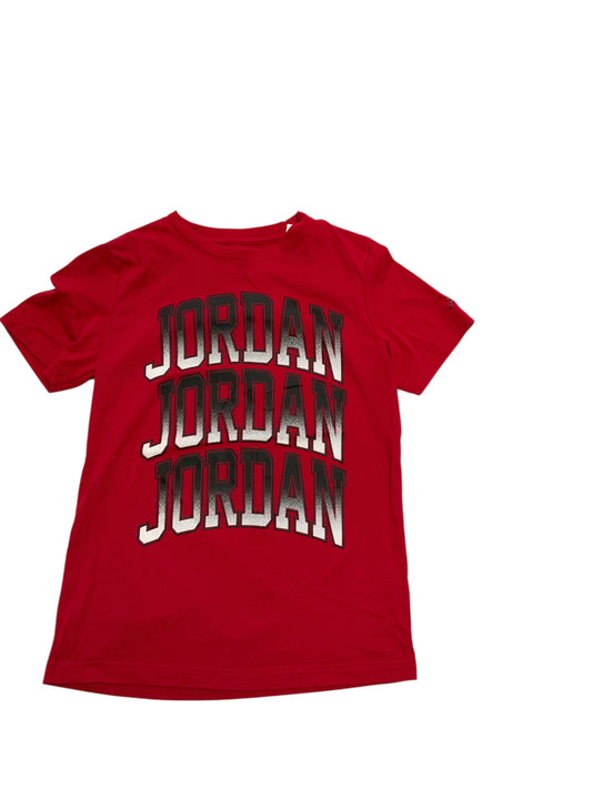 Jordan (B) Red Youth Size 12 Boys SSTop