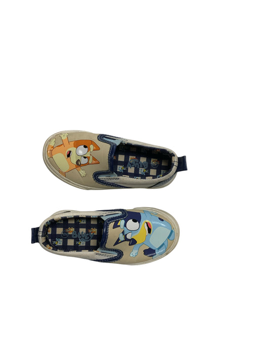 BLUEY Cream Toddler Shoe Size 9 (Toddler) Boys Casual Shoes