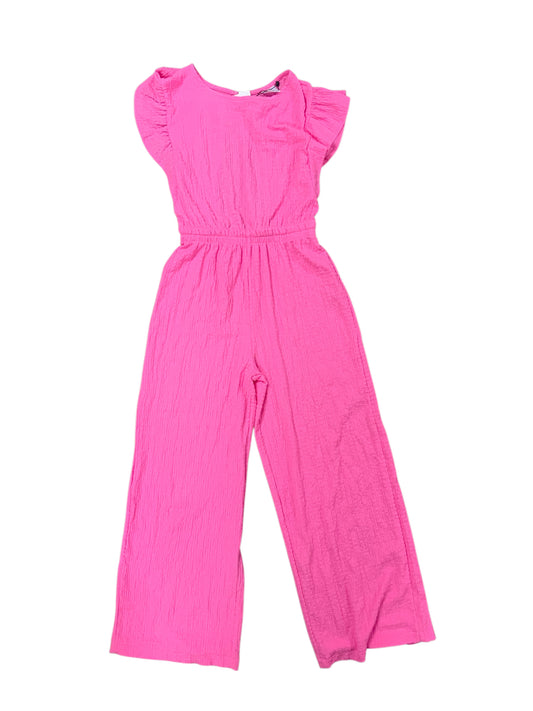 Zara (B) Pink Youth Size 14 Girls CasualRomper