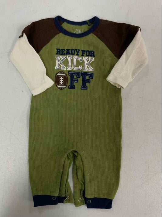 Baby Essentials (D) Green Infant Size 6 MO Boys 1PC Casual