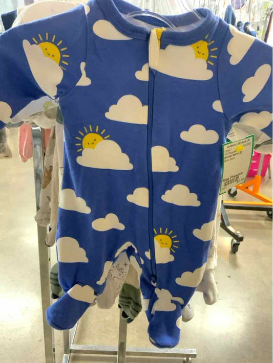 Wonder Nation (E) Blue Infant Size Preemie Boys 1PCSleepwear