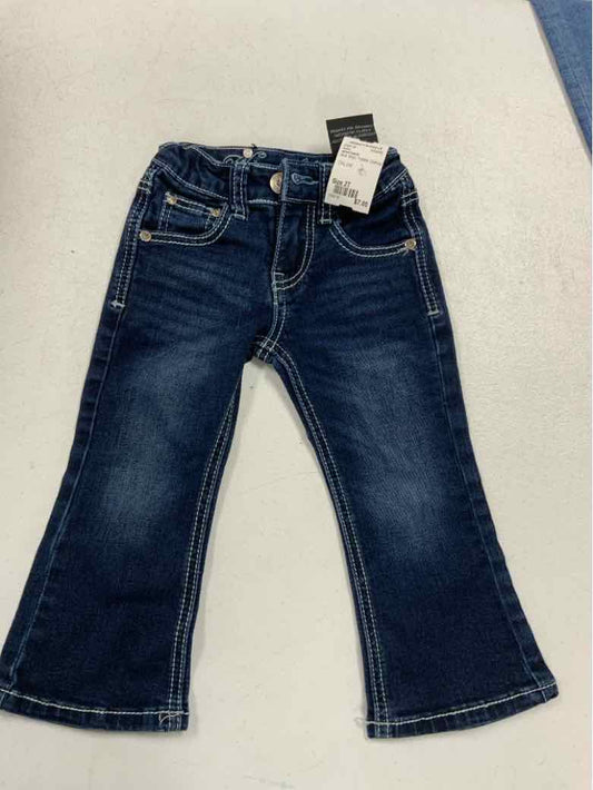 wired hearts Blue Toddler Size 2T Boys Jeans