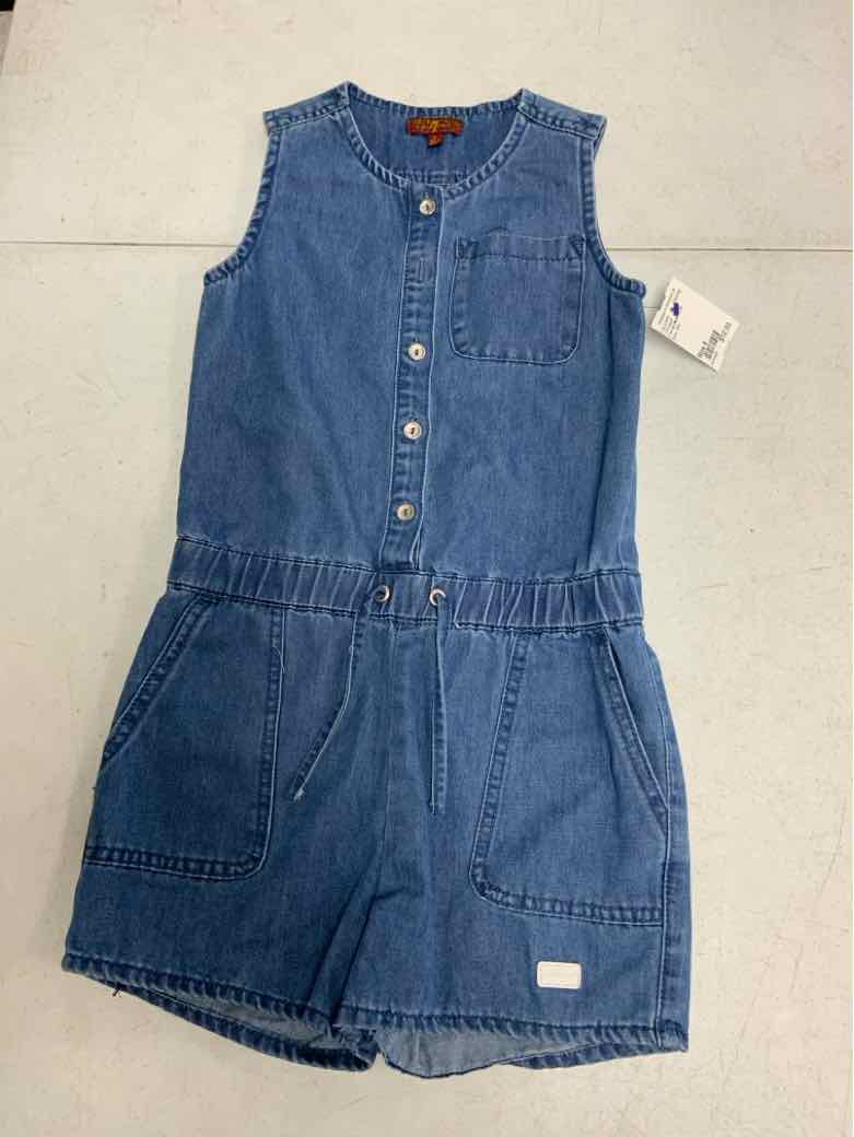 7 for all Mankind (A) Blue Youth Size 6 Girls 1PCCasual