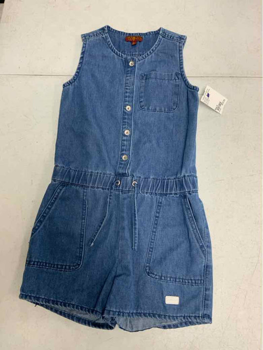 7 for all Mankind (A) Blue Youth Size 6 Girls 1PCCasual