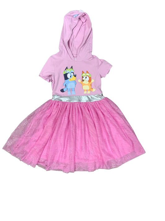 BLUEY Pink Youth Size 8 Girls CasualDress