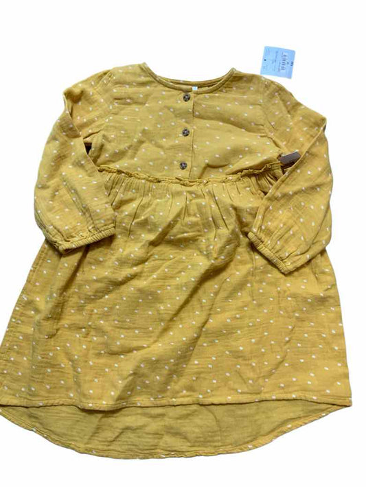 Okie Dokie (D) Yellow Toddler Size 5 Girls CasualDress