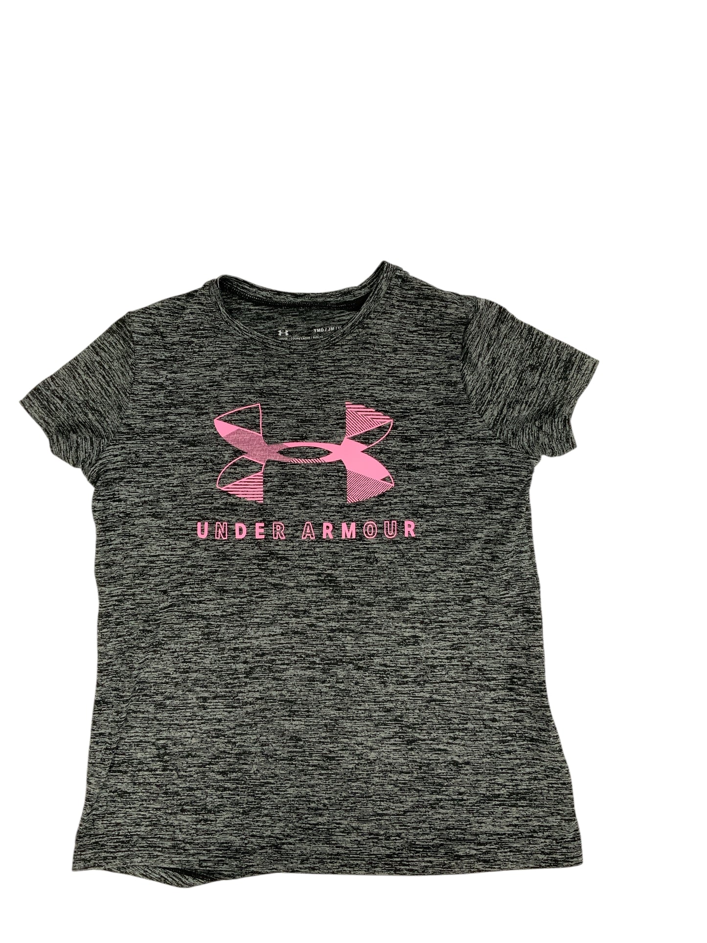 Under Armour (B) Gray Youth Size 8 Girls SSTop
