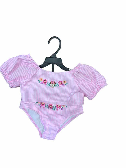 Disney (B) Pink Toddler Size 5 Girls 2PCSwimwear