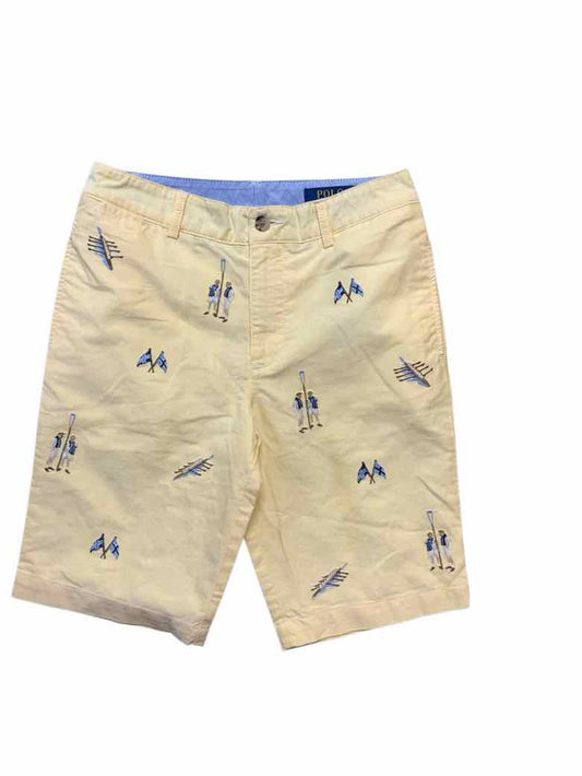Polo Ralph Lauren (A) Yellow Youth Size 12 Boys ShortBasic