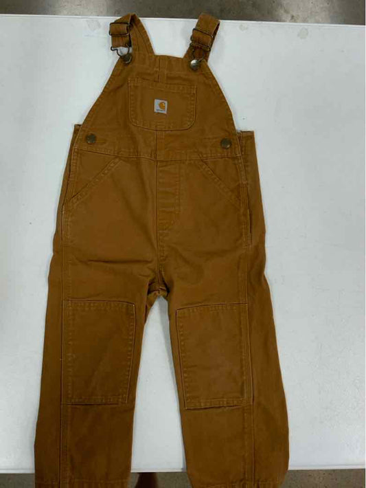 Carhartt (A) Khaki Toddler Size 3T Boys OverallPant