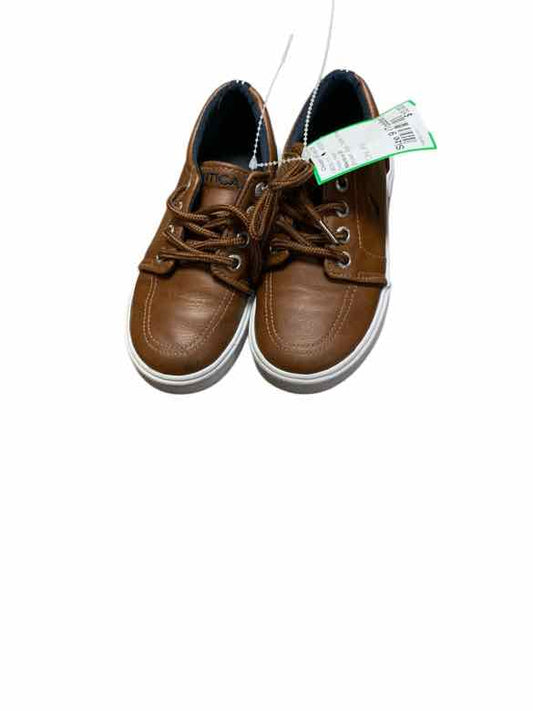 Nautica (B) Brown Toddler Shoe Size 9 (Toddler) Boys Dress Shoes