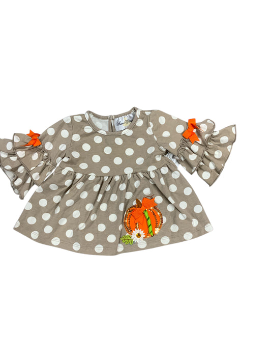 Rare Editions (B) Gray Infant Size 6 MO Girls LSTop