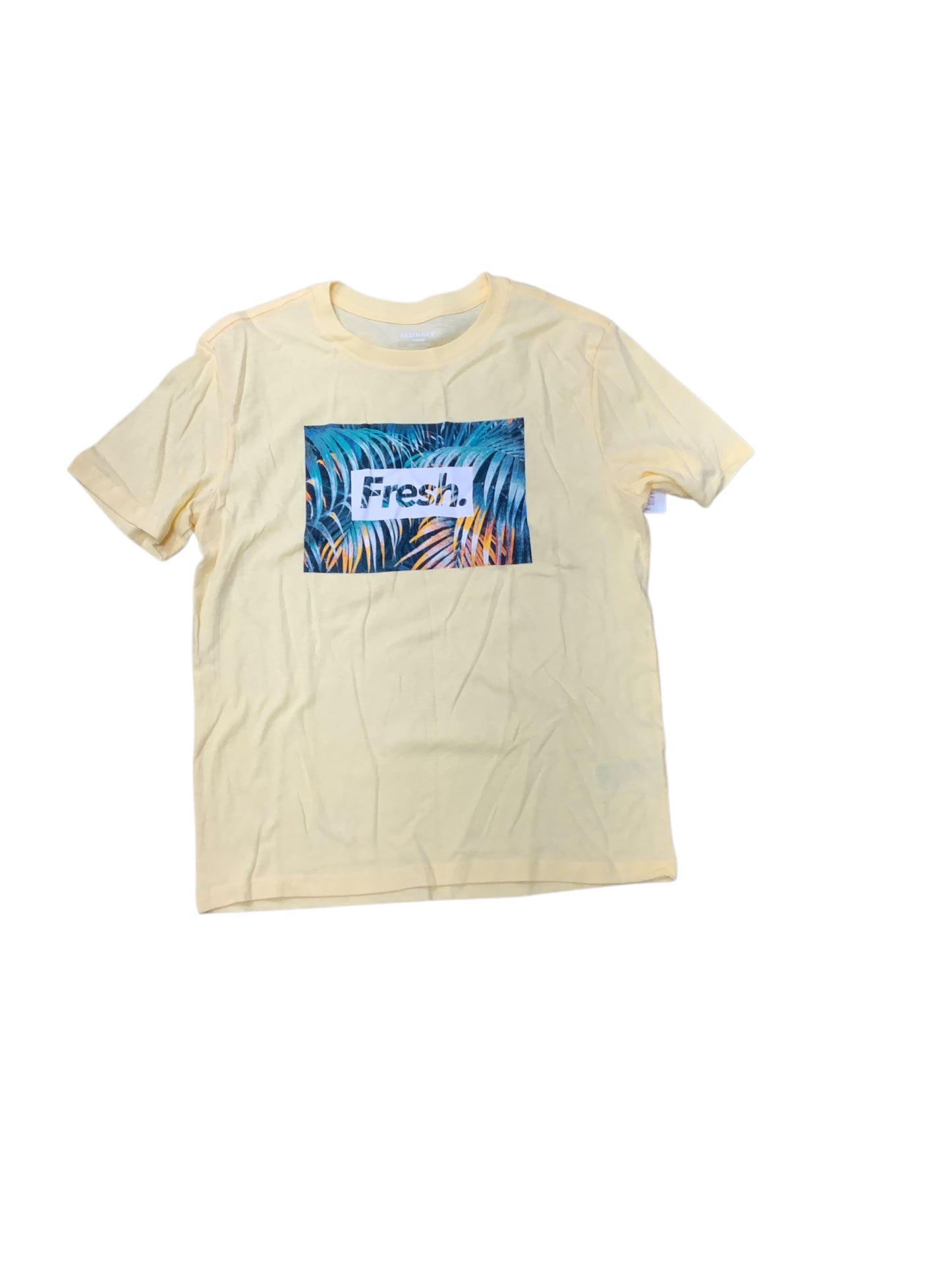 Old Navy (C) Yellow Youth Size 12 Boys SSTop