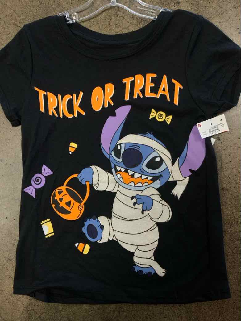 Disney (B) Black Youth Size 8 Girls SSTop