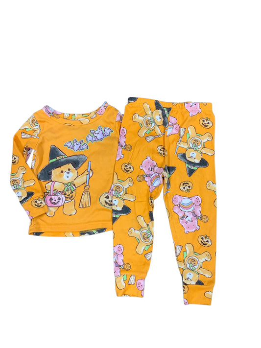 care bears Orange Toddler Size 3T Girls 2PCSleepwear