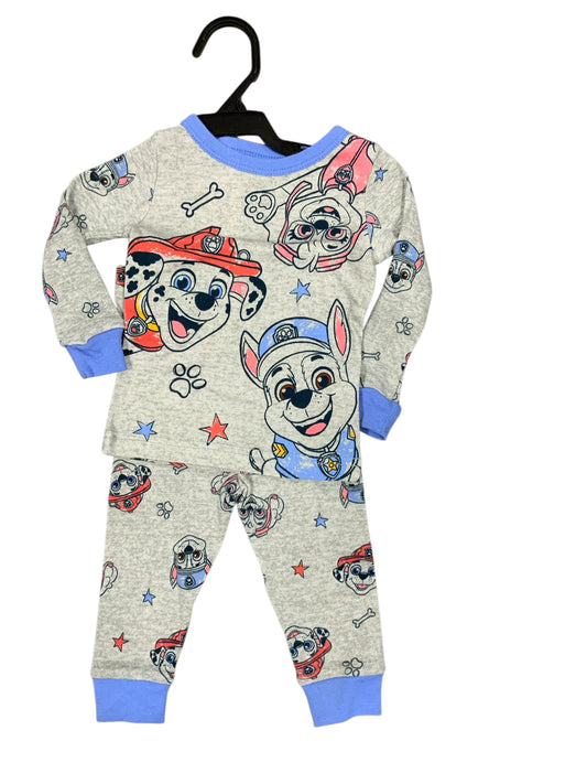 Nickelodeon (C) Gray Infant Size 12 MO Boys 2PCSleepwear