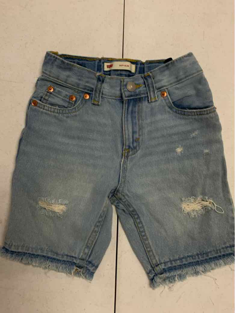 levis Blue Youth Size 7 Boys ShortDenim