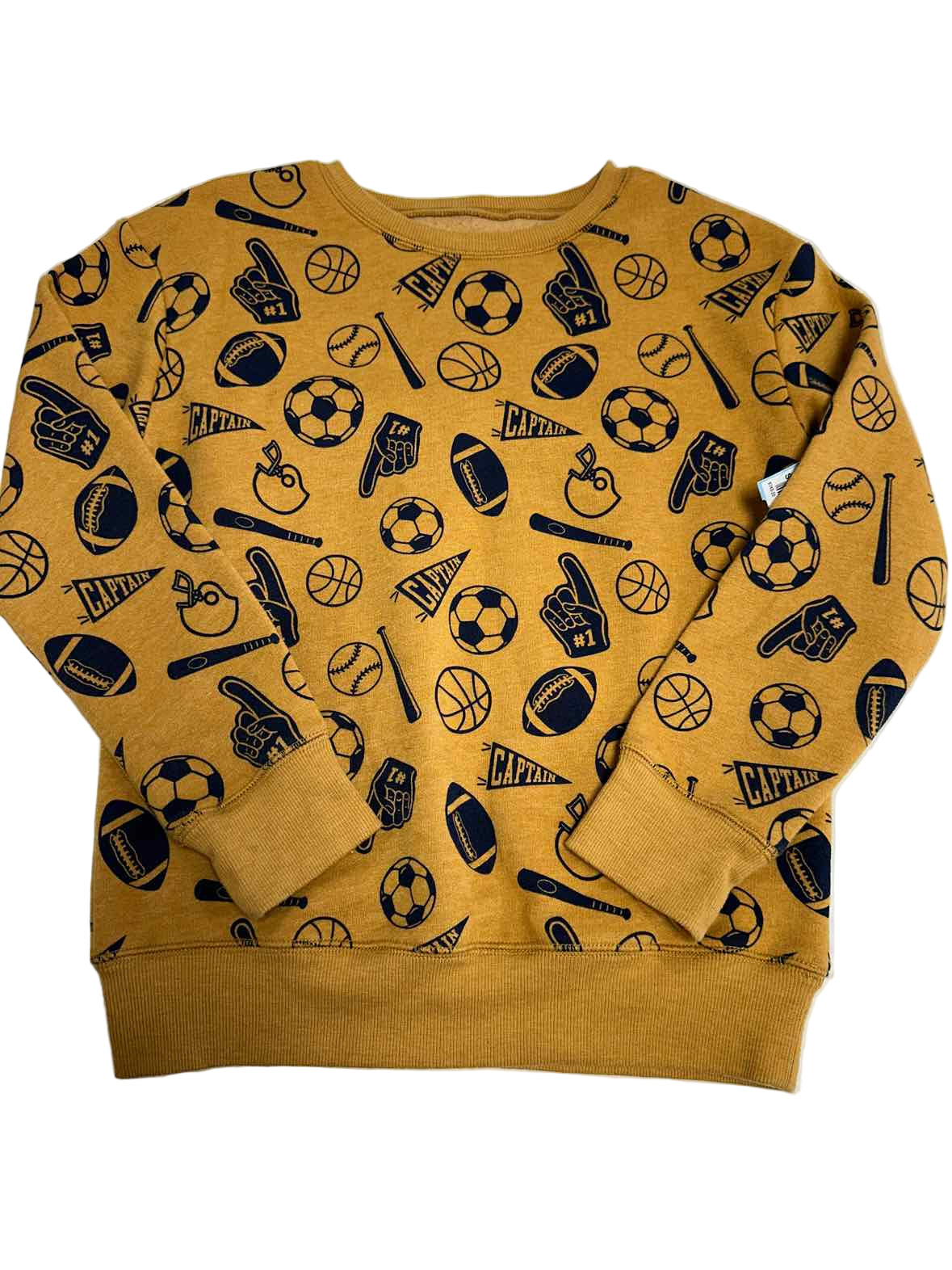 Jumping Beans (D) Yellow Youth Size 7 Boys Sweatshirt