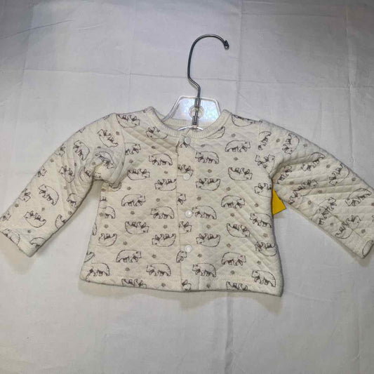 Le Top (B) Cream Infant Size 6 MO Boys SweaterLight