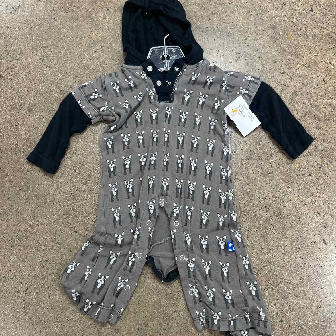 Kickee Pants (B) Gray Infant Size 3 MO Boys 1PC Casual