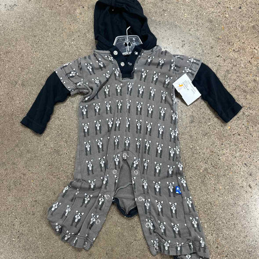 Kickee Pants (B) Gray Infant Size 3 MO Boys 1PC Casual