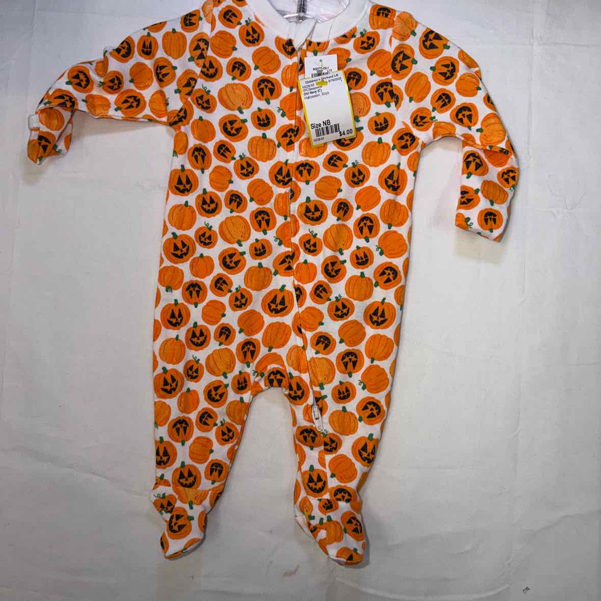Old Navy (C) Halloween Infant Size NB Boys 1PCSleepwear