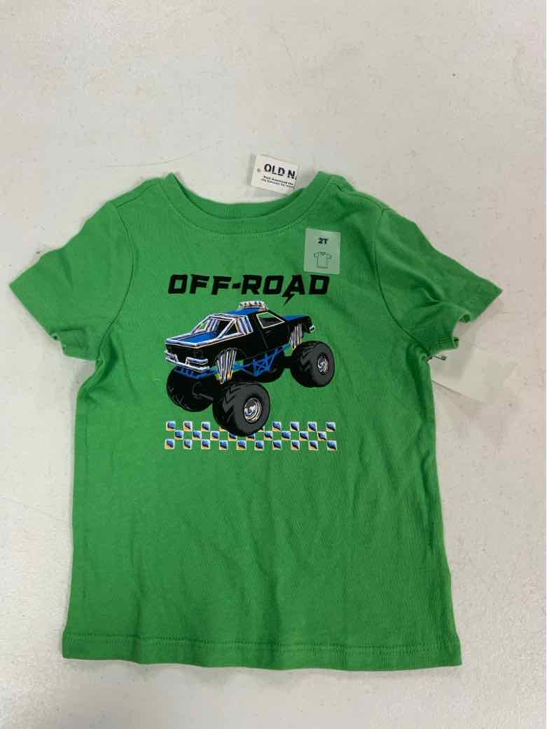 Old Navy (C) Green Toddler Size 2T Boys SSTop