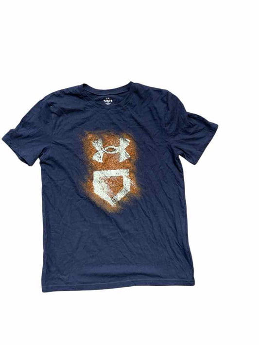 Under Armour (B) Navy Youth Size 14 Boys SSTop