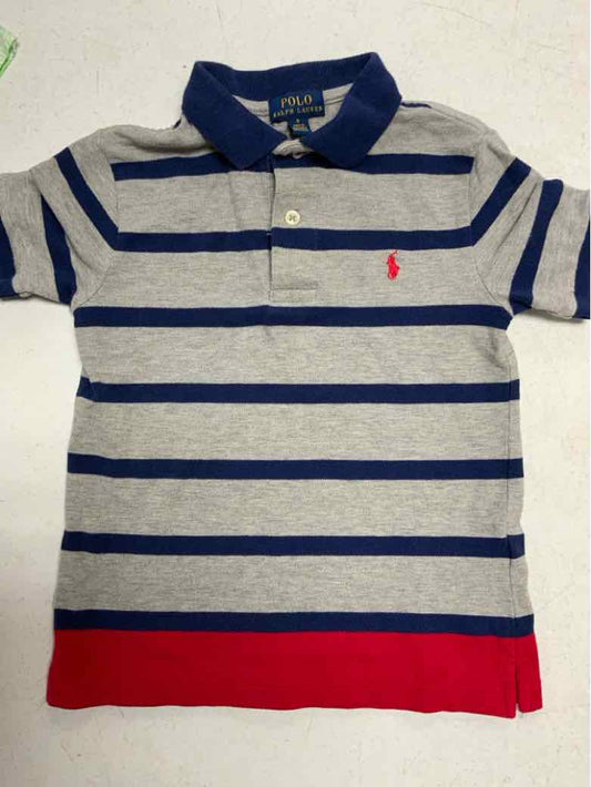 Polo Ralph Lauren (A) Blue Toddler Size 5 Boys SSTop