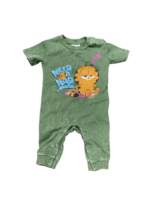 the garfield movie Green Infant Size 6 MO Boys 1PC Casual