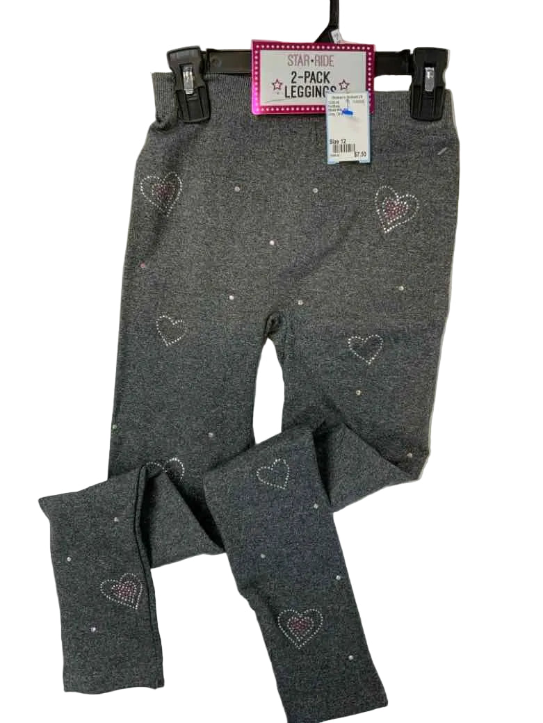 Stride Rite (B) Gray Youth Size 12 Girls PantBasic