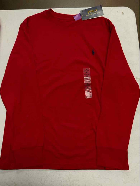 Polo Ralph Lauren (A) Red Youth Size 12 Boys LSTop