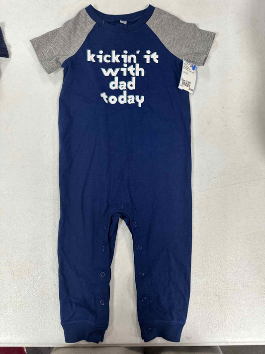 Okie Dokie (D) Blue Infant Size 18 MO Boys 1PC Casual