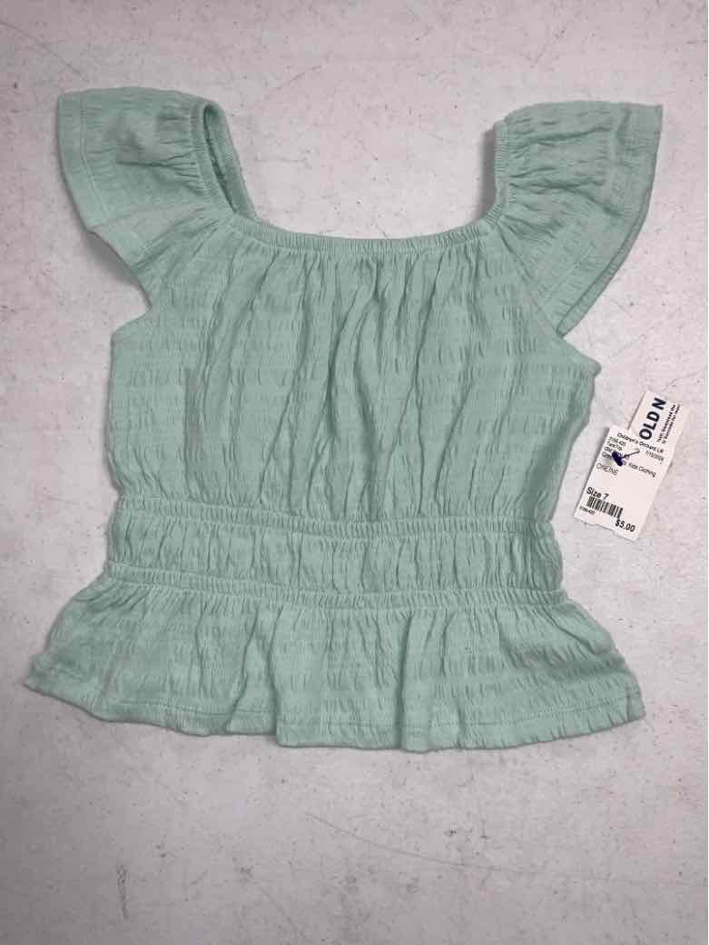 Old Navy (C) Green Youth Size 7 Girls TankTop