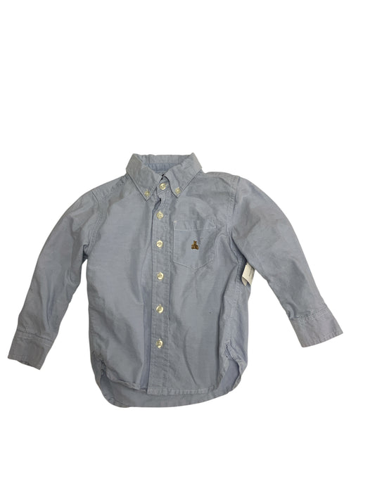Baby Gap (B) Blue Toddler Size 3T Boys ButtondownLS