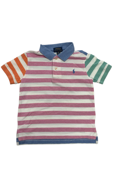 Polo Ralph Lauren (A) Pink Toddler Size 4 Boys SSTop