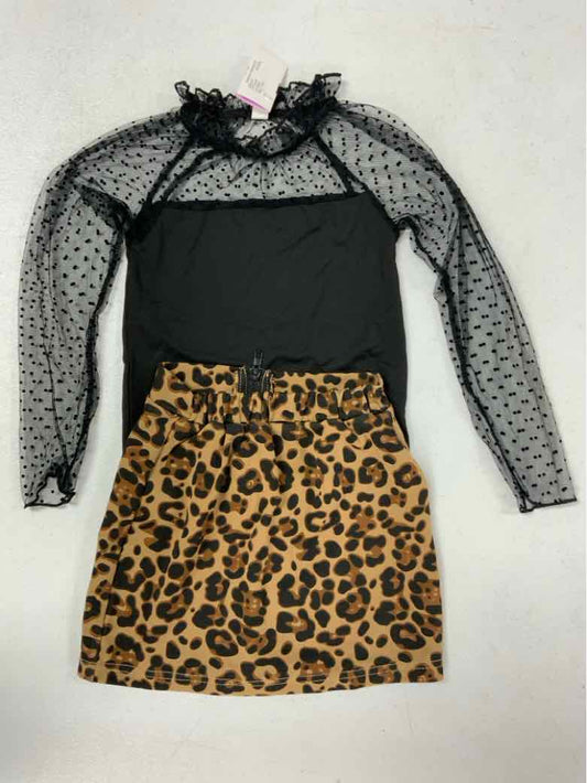 no brand Black Toddler Size 3T Girls 2PCCasual
