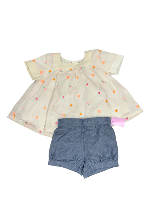 shrinking violet Cream Infant Size 18 MO Girls 2PC Casual