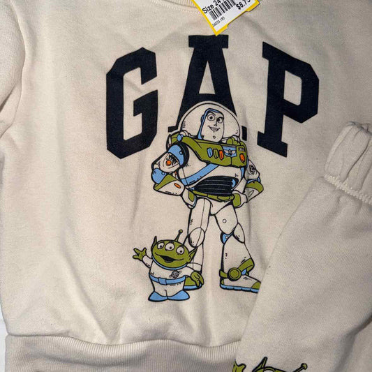Baby Gap (B) Cream Infant Size 24 MO Boys 2PC Casual