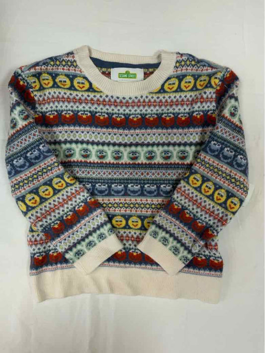 Sesame Street (D) Cream Toddler Size 2T LSTop