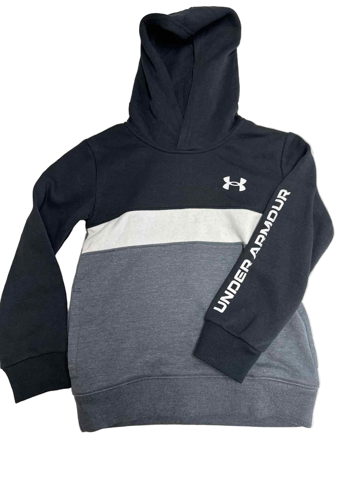 Under Armour (B) Black Youth Size 6 Boys Sweatshirt