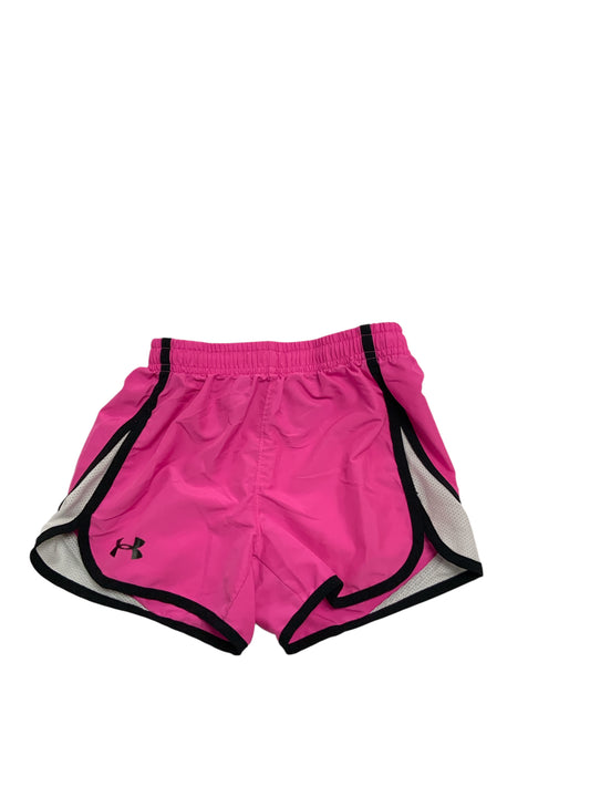 Under Armour (B) Pink Youth Size 6 Girls ShortBasic